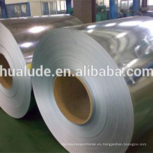 Bobina de acero de chapa galvanizada de material para techos en bruto